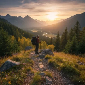 Potovanja skozi zelena polja in brezskrbni koraki